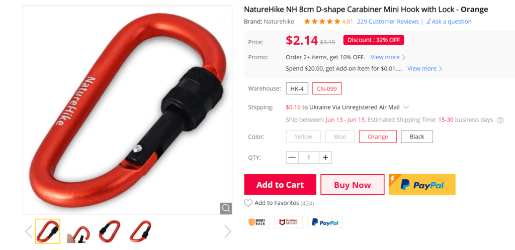 ТОП-10 полезных товаров для активного отдыха и туризма на Gearbest