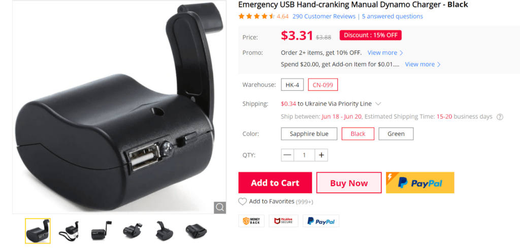 ТОП-10 полезных товаров для активного отдыха и туризма на Gearbest